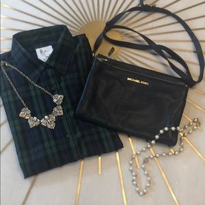 🆕🔥Michael Kors Navy Crossbody